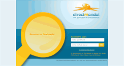 Desktop Screenshot of directmandat.com